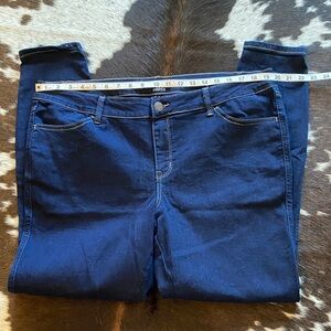 Maurices Dark Blue Skinny Jeans